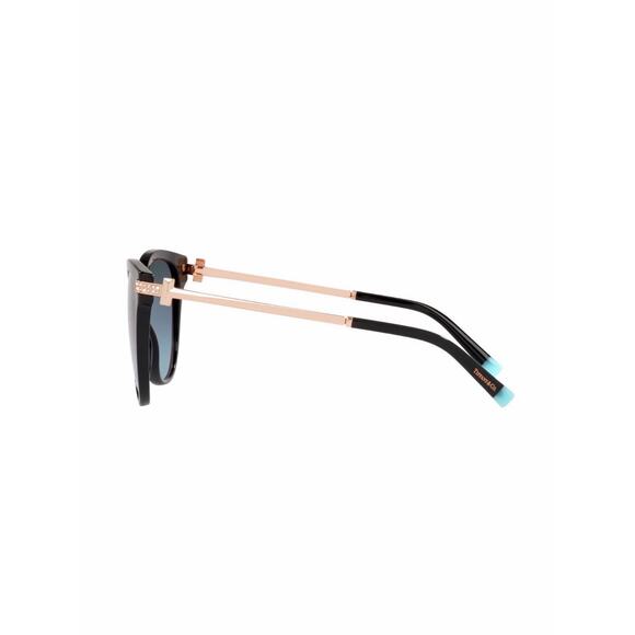 New TIFFANY & CO TF4193B 80019S Black Frame Blue Gradient Sunglasses, Authentic main image 5